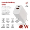 Kép 3/15 - EMOS Univerzális USB töltő GaN PD 45 W max.