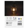 Kép 14/21 - LED kerti fali lámpa, 20,8 x 16 x 28,5 cm, 1 x E27, 15 W