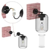 Kép 21/21 - LED kerti fali lámpa, 20,8 x 16 x 28,5 cm, 1 x E27, 15 W