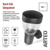 Kép 4/22 - LED kerti fali lámpa, 16,4 x 12 x 23 cm, 1 x E27, 15 W