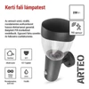 Kép 4/23 - LED kerti fali lámpa, 16,4 x 12 x 29,5 cm, 1 x E27, 15 W