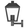 Kép 10/20 - LED kerti fali lámpa, 19,8 x 15 x 27,8 cm, 1 x E27, 15 W
