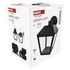 Kép 15/21 - LED kerti fali lámpa, 18 x 15 x 24,5 cm, 1 x E27, 15 W