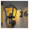 Kép 22/23 - LED kerti fali lámpa szürkületérzékelővel, 19,8 x 15 x 29,8 cm, 1 x E27, 15 W