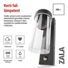 Kép 4/21 - LED kerti fali lámpa szürkületérzékelővel, 12,8 x 8 x 27 cm, 1 x E27, 15 W