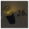 Kép 16/18 - LED kerti fali lámpa, 10,6 x 8,8 x 28, cm, 1 x E27, 25 W