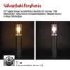 Kép 5/20 - LED kerti oszloplámpa, 14 x 14 x 50 cm, 1 x E27, 15 W