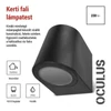 Kép 4/22 - LED kerti fali lámpa, 8,8 x 6,7 x 8 cm, 1 x GU10, 35 W