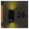 Kép 17/18 - LED kerti fali lámpa, 8,8 x 6,7 x 15,3 cm, 2 x GU10, 35 W