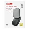 Kép 13/20 - LED kerti fali lámpa, 12 x 12 x 20 cm, 12,5 W, meleg fehér