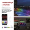 Kép 4/16 - GoSmart Rugalmas LED szalag NEON fehér, 3 m, 24 W, RGBIC dimmelhető, WiFi