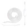 Kép 8/16 - GoSmart Rugalmas LED szalag NEON fehér, 3 m, 24 W, RGBIC dimmelhető, WiFi