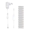 Kép 9/16 - GoSmart Rugalmas LED szalag NEON fehér, 3 m, 24 W, RGBIC dimmelhető, WiFi