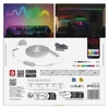 Kép 11/16 - GoSmart Rugalmas LED szalag NEON fehér, 3 m, 24 W, RGBIC dimmelhető, WiFi