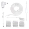 Kép 15/16 - GoSmart Rugalmas LED szalag NEON fehér, 3 m, 24 W, RGBIC dimmelhető, WiFi