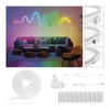 Kép 7/16 - GoSmart Rugalmas LED szalag NEON fehér, 5 m, 33 W, RGBIC dimmelhető, WiFi