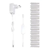 Kép 9/16 - GoSmart Rugalmas LED szalag NEON fehér, 5 m, 33 W, RGBIC dimmelhető, WiFi