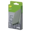 Kép 2/8 - GP Powerbank B+ Series, 5 000 mAh, 12 W, zöldesszürke