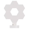 Kép 8/22 - GoSmart LED asztali lámpa Hexagon fehér, 6 részből álló, RGBIC dimmelhető, WiFi