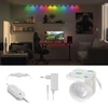 Kép 7/20 - GoSmart LED reflektor - 255 cm-es lánc, 12 rész, 7 W, RGBIC+CCT, dimmelhető, WiFi