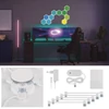 Kép 7/22 - GoSmart LED-es lámpatest Hexagon, indító készlet, 10 rész, 19 W, RGBIC dimmelhető, WiFi