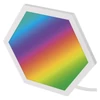 Kép 17/22 - GoSmart LED-es lámpatest Hexagon, indító készlet, 10 rész, 19 W, RGBIC dimmelhető, WiFi