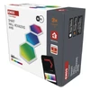 Kép 10/16 - GoSmart LED-es lámpatest Hexagon, kiegészítő készlet,3 rész, 1,8 W, RGBIC dimmelhető, WiFi