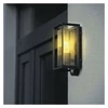 Kép 21/22 - LED kerti fali lámpa szürkületérzékelővel MALVA, 13 × 12 × 28 cm, 1 × E27, 15 W