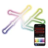 Kép 1/22 - GoSmart LED lámpatest Lines fehér, 9 részből álló, 34 W, RGBIC dimmelhető, WiFi