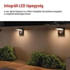 Kép 5/24 - LED napelemes kerti fali lámpa szürkületérzékelővel, VEREA, 10,7 × 15,4 × 13 cm