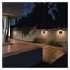 Kép 21/24 - LED napelemes kerti fali lámpa szürkületérzékelővel, VEREA, 10,7 × 15,4 × 13 cm