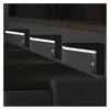 Kép 22/24 - LED napelemes kerti fali lámpa szürkületérzékelővel, VEREA, 10,7 × 15,4 × 13 cm