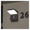 Kép 23/24 - LED napelemes kerti fali lámpa szürkületérzékelővel, VEREA, 10,7 × 15,4 × 13 cm