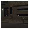 Kép 19/21 - LED napelemes kerti lámpa szürkületérzékelővel, TERION, 12,5 × 12,5 × 50 cm