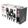 Kép 8/14 - GoSmart kültéri LED spotlámpa, kezdő készlet, 4 darab, 7 W, RGBIC dimmelhető, WiFi