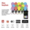 Kép 3/18 - GoSmart LED fényfüzér – 15× parti izzók, 15 m, kültéri és beltéri, RGBIC WiFi