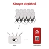 Kép 6/18 - GoSmart LED fényfüzér – 15× parti izzók, 15 m, kültéri és beltéri, RGBIC WiFi
