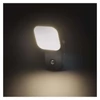 Kép 2/22 - LED kerti fali lámpa szürkületérzékelővel NIKA, 12 × 12 × 20 cm, 12,8 W, meleg fehér