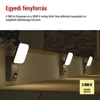 Kép 6/22 - LED kerti fali lámpa szürkületérzékelővel NIKA, 12 × 12 × 20 cm, 12,8 W, meleg fehér