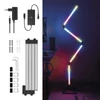 Kép 7/20 - GoSmart LED állólámpa, fekete, 175 cm, meleg fehér / RGBIC WiFi