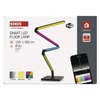 Kép 11/20 - GoSmart LED állólámpa, fekete, 175 cm, meleg fehér / RGBIC WiFi