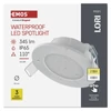 Kép 11/14 - LED reflektor LORI fehér, kerek, 4,5W CCT