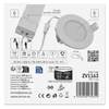 Kép 12/14 - LED reflektor LORI fehér, kerek, 4,5W CCT