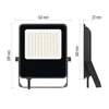 Kép 8/19 - VISIO LED reflektor 50 W természetes fehér