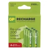 Kép 1/5 - GP Recharge 2100 AA Akkumulátor (HR6) 6db