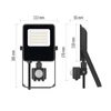 Kép 8/22 - EMOS VISIO LED reflektor 20 W mozgásérzékelővel IP54 term. fehér
