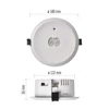 Kép 11/11 - EMOS LED vészvilágító lámpatest ORSU 6W 450 lm 3 óra