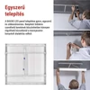 Kép 7/16 - EMEMOS LED panel BAXXO beépíthetö 36W 4320lm IP20 természetes fehér