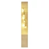 Kép 8/11 - LED dekoráció, fa -angyal, 13 cm, 2x AAA, beltéri, meleg fehér, időzítő