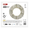 Kép 9/11 - LED karácsonyi koszorú, 480 LED, külső és belső, meleg fehér